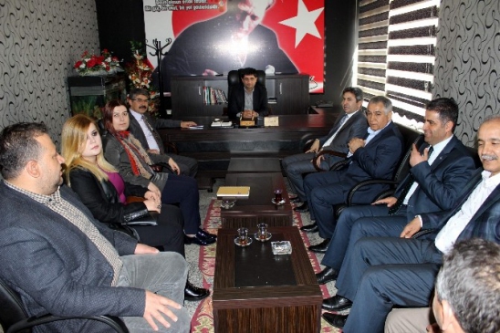 AK Parti Teşkilatından Ağad'a Ziyaret