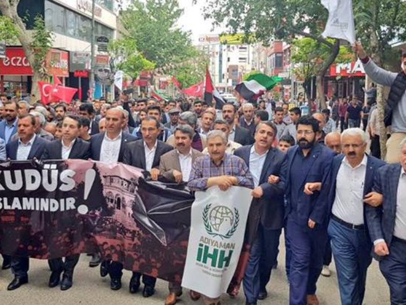 Başkan Dağtekin “‘Kudüs İslam’ındır, Kudüs Filistin’in başkentidir”