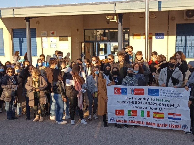 Sincikli öğrenciler İspanya'da