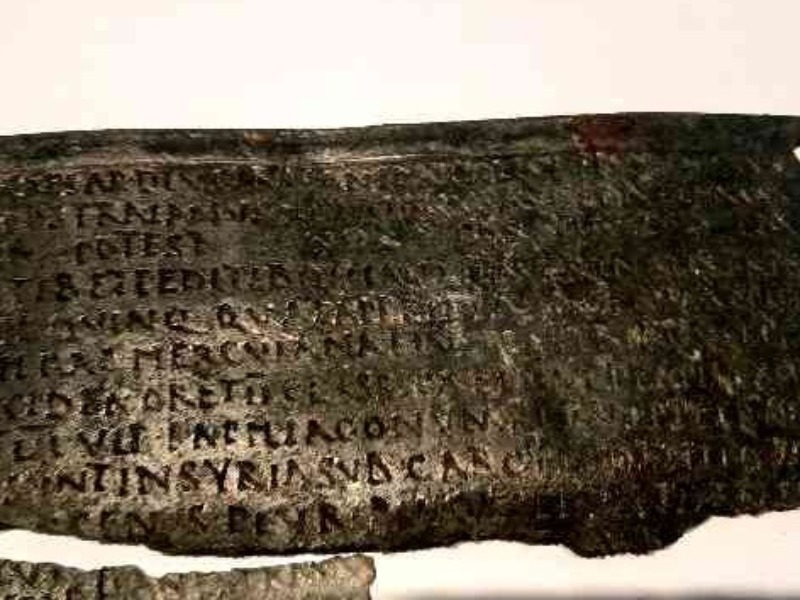 Perre Antik Kente 1898 Yıllık Askeri Diploma Bulundu