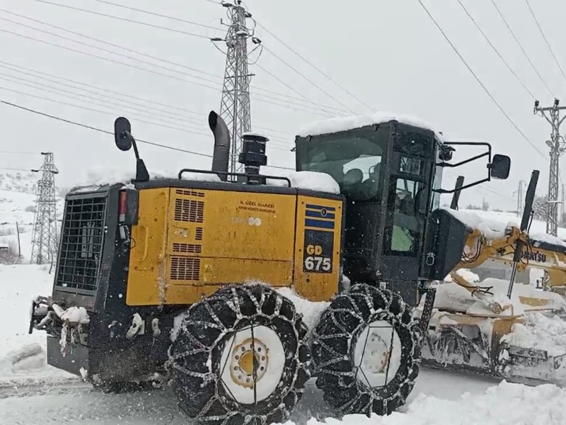 Kar Yağışı Nedeniyle Sincik'e Ulaşılamıyor