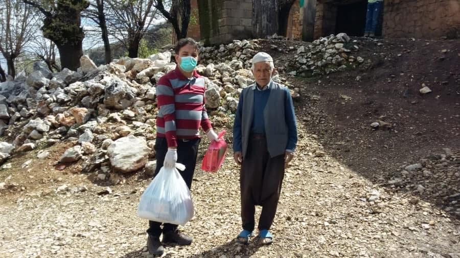 Yaşlıların ihtiyaçları tek tek karşılanıyor