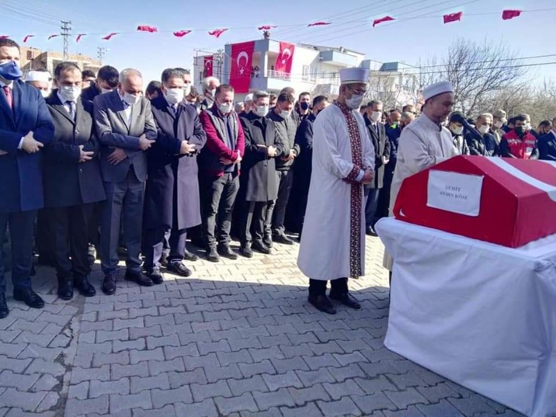 Gara Şehidi Tekbir ve Dualarla Uğurlandı