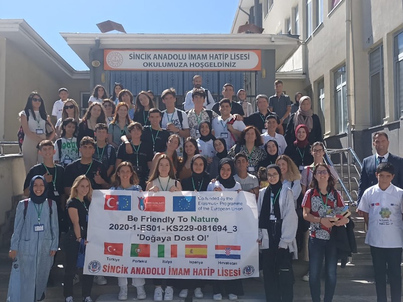 Sincik, Avrupalı Misafirleri Ağırladı